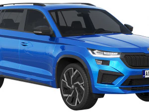 Skoda KODIAQ RS 2022 3D Model