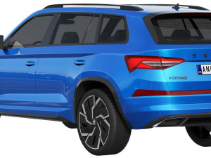 Skoda KODIAQ RS 2022 Modèle 3D