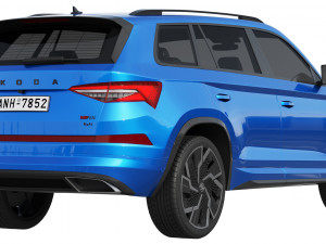 Skoda KODIAQ RS 2022 Modèle 3D