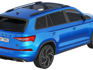 Skoda KODIAQ RS 2022 Modèle 3D