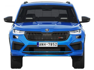 Skoda KODIAQ RS 2022 3D Model