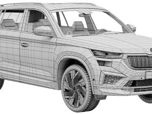 Skoda KODIAQ RS 2022 Modèle 3D