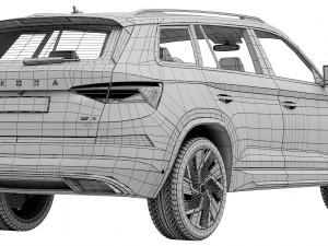 Skoda KODIAQ RS 2022 Modèle 3D
