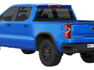 Chevrolet Silverado ZR2 2022 Modello 3D