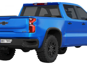 Chevrolet Silverado ZR2 2022 Modello 3D