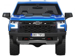 Chevrolet Silverado ZR2 2022 Modello 3D