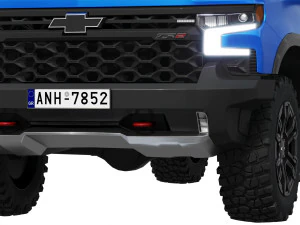 Chevrolet Silverado ZR2 2022 Modello 3D