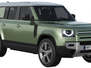 Land Rover Defender 130 2023 3D Model