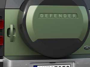 Land Rover Defender 130 2023 3D Model