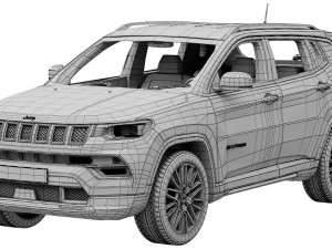 Jeep Compass 2022 Model 3D