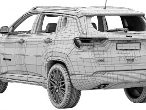 Jeep Compass 2022 Model 3D