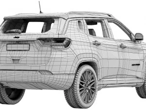 Jeep Compass 2022 3D Model