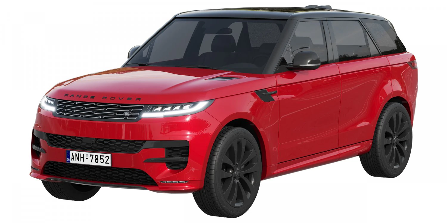 Land Rover Range Rover Sport 2023 3D Model .c4d .max .obj .3ds .fbx .stl .blend 