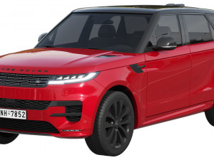 Land Rover Range Rover Sport 2023 3D Models