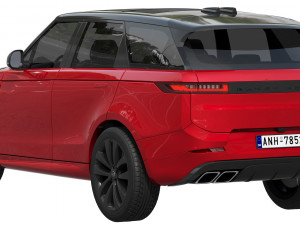 Land Rover Range Rover Sport 2023 Model 3D