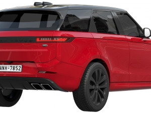 Land Rover Range Rover Sport 2023 Model 3D