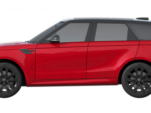 Land Rover Range Rover Sport 2023 Model 3D