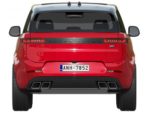 Land Rover Range Rover Sport 2023 Model 3D