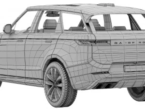 Land Rover Range Rover Sport 2023 3D Model