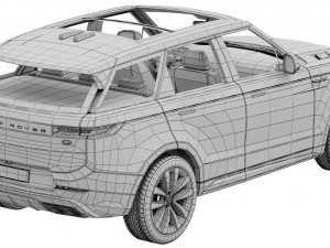 Land Rover Range Rover Sport 2023 Model 3D