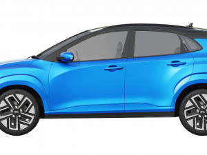 Hyundai KONA electric 2022 3D Model