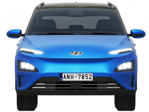 Hyundai KONA electric 2022 3D Model