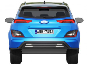 Hyundai KONA electric 2022 3D Model
