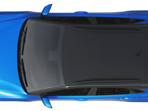 Hyundai KONA electric 2022 3D Model