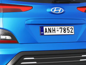 Hyundai KONA electric 2022 3D Model