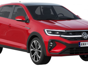 Volkswagen Taigo R 2022 3D Model