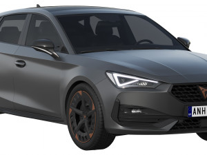 CUPRA Leon 5 door 2021 3D मॉडल