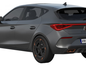 CUPRA Leon 5 door 2021 3D मॉडल