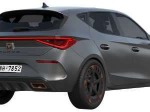 CUPRA Leon 5 door 2021 3D मॉडल