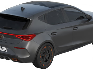 CUPRA Leon 5 door 2021 3D मॉडल