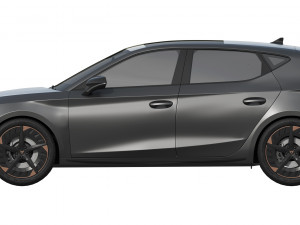 CUPRA Leon 5 door 2021 3D मॉडल