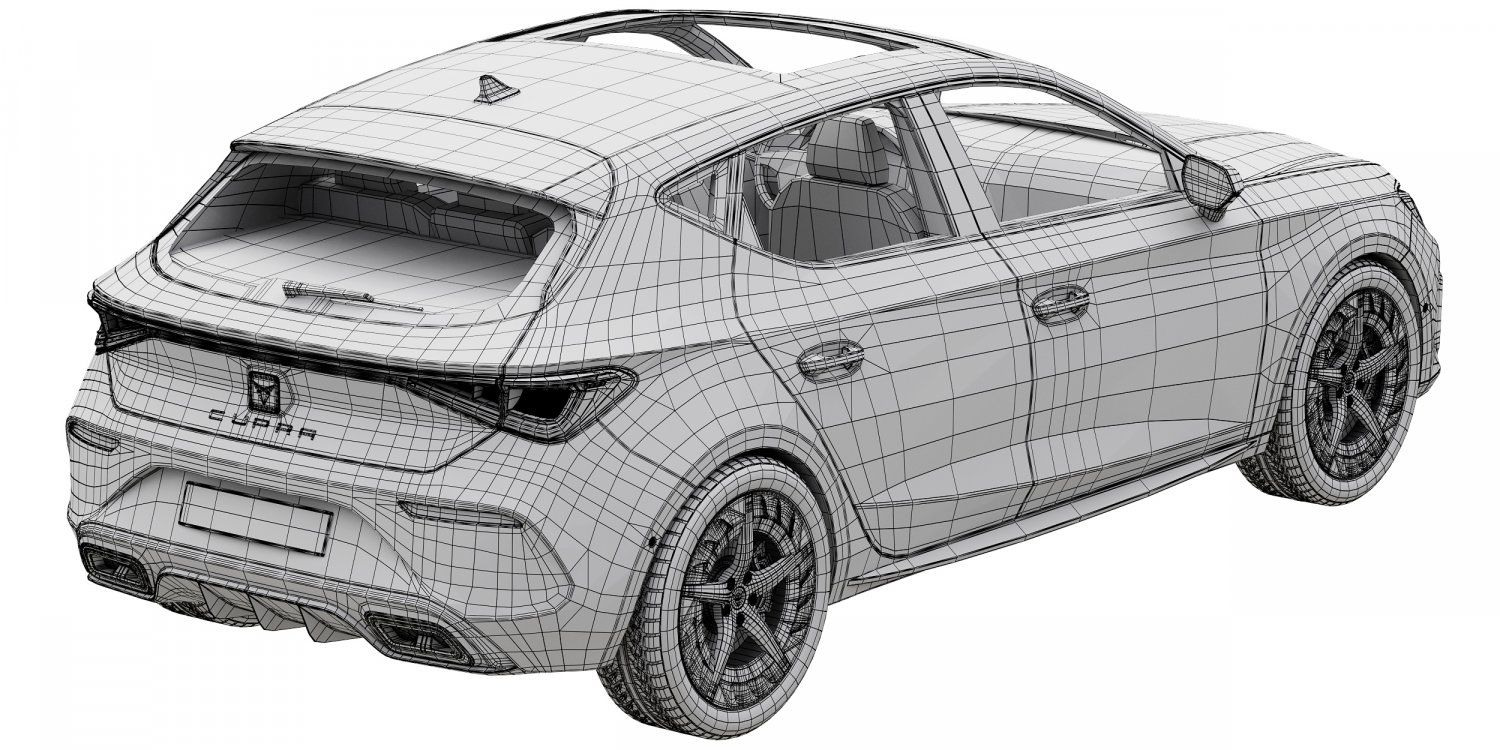 CUPRA Leon 5 door 2021 3D Model in Sport Cars 3DExport