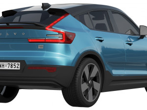 Volvo C40 Recharge 3D Model