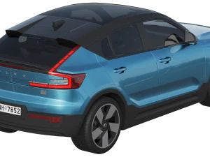 Volvo C40 Recharge 3D Model