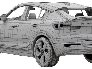 Volvo C40 Recharge 3D Model