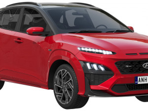 Hyundai Kona N-Line 2022 Model 3D
