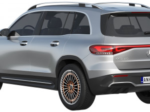Mercedes-Benz EQB 3D Model