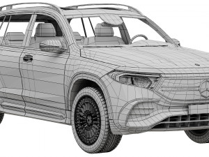 Mercedes-Benz EQB 3D Model