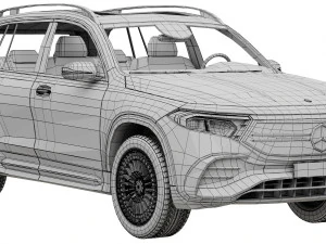 Mercedes-Benz EQB 3D Model