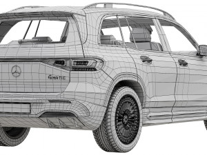 Mercedes-Benz EQB 3D Model