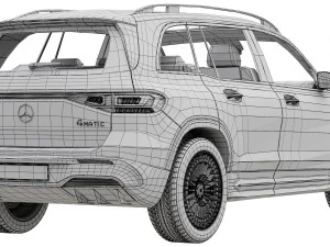 Mercedes-Benz EQB 3D Model