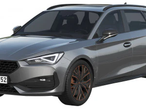 CUPRA Leon Sportstourer Modelo 3D