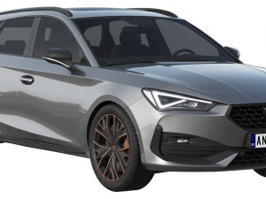 CUPRA Leon Sportstourer Modelo 3D