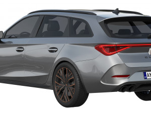 CUPRA Leon Sportstourer Modelo 3D