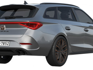 CUPRA Leon Sportstourer Modelo 3D