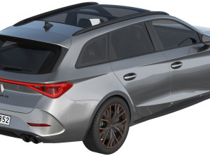 CUPRA Leon Sportstourer Modelo 3D